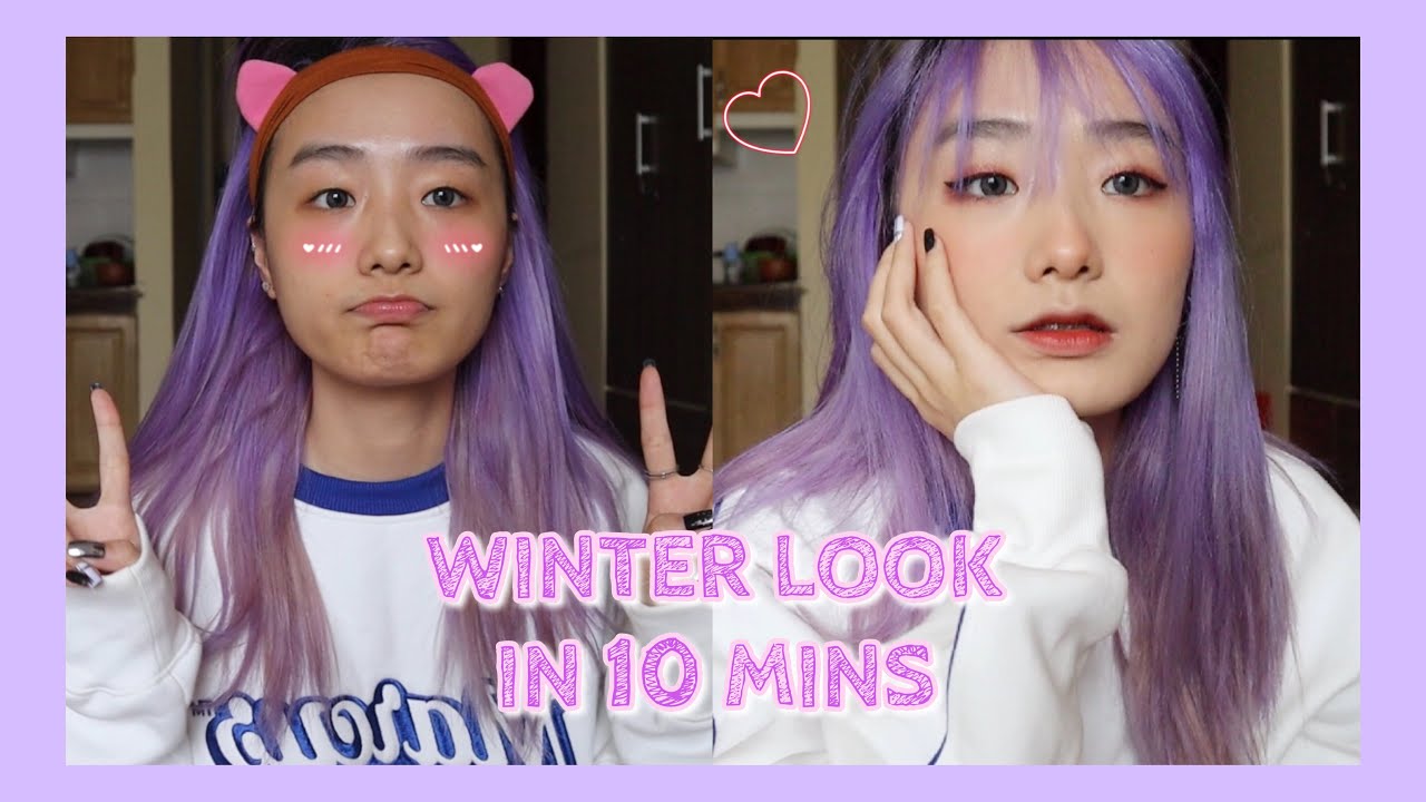 TRANG ĐIỂM MÙA ĐÔNG TỰ NHIÊN CHỈ TRONG 10 PHÚT